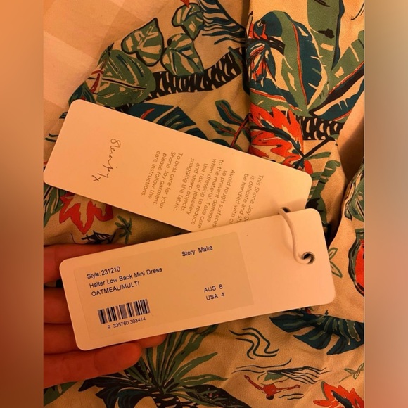 Shona Joy 100% Silk Halter Dress - Picture 7 of 8